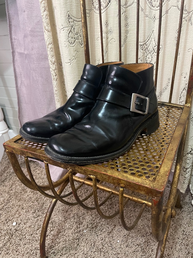 Loake: "Cromwell" Monk Strap Ankle Boots.